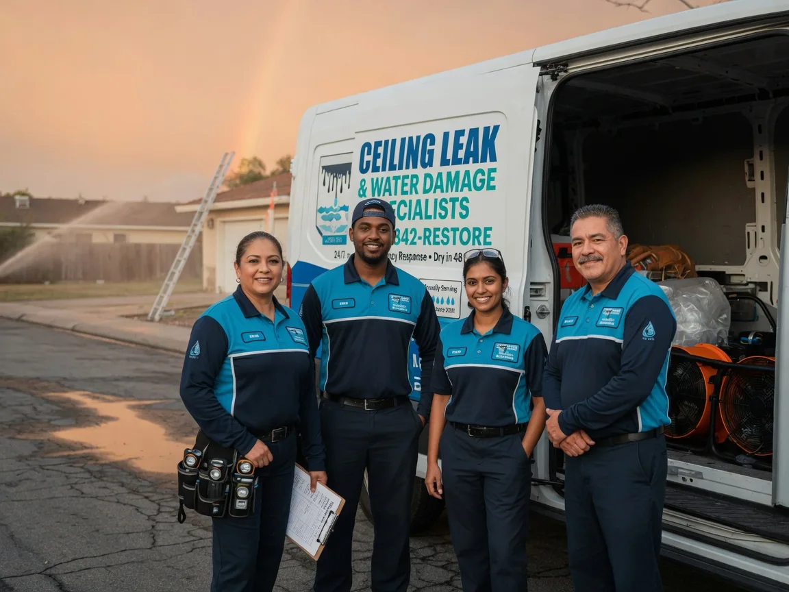 Ceiling Leak Cleanup company in Guysville, OH
