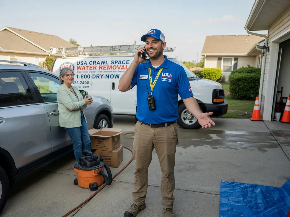 Crawl Space Water Removal Guysville, OH FAQs